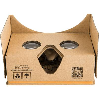 VR szemüveg okostelefonhoz, barna, Renkforce Headmount Google 3D