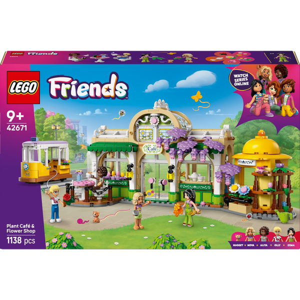 LEGO FRIENDS HOLIDAY CAFE AND FLOWER STORE 42671