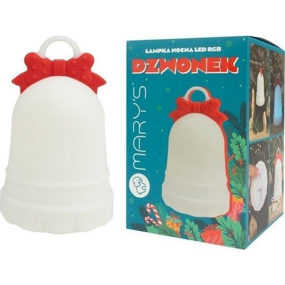 Lampka nocna LED RGB Mikołaj