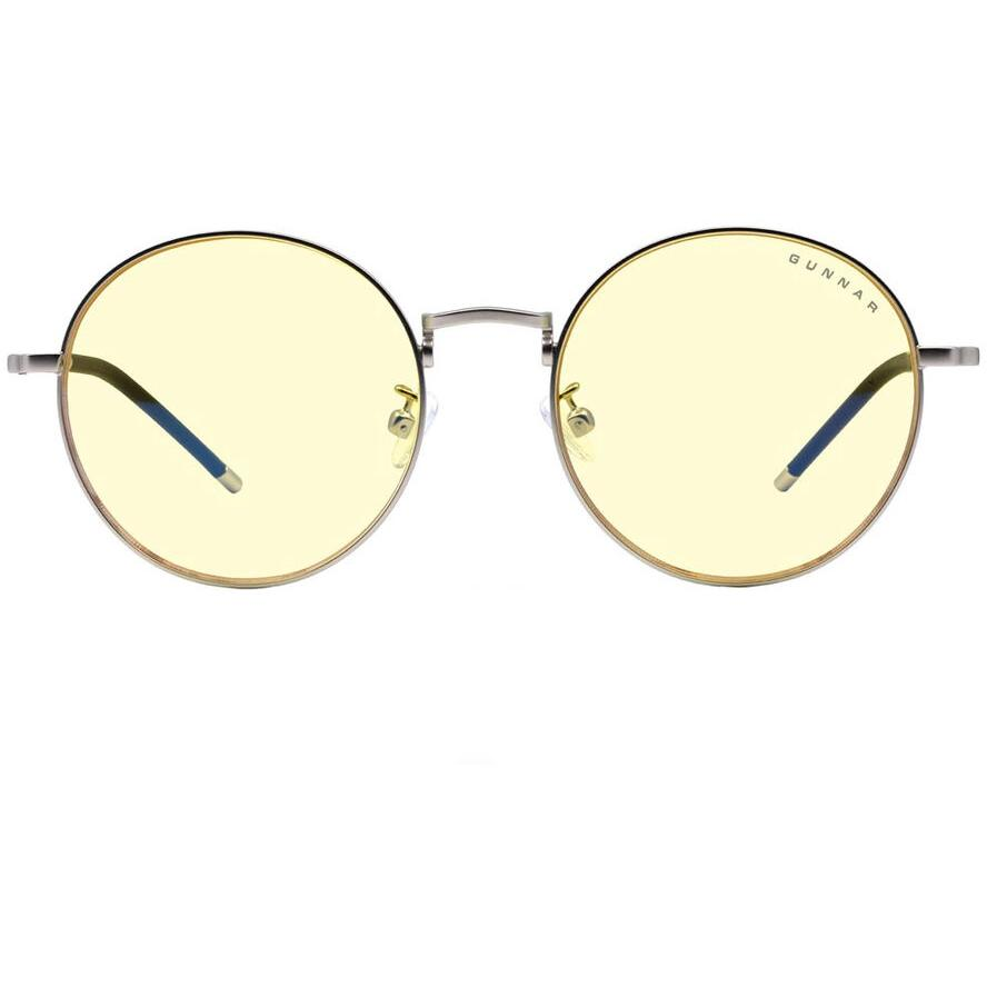 Gunnar ELLIPSE Amber BLF 65 Kékfény szűrő szemüveg +0,2 D - Ezüst (ELL-11001)