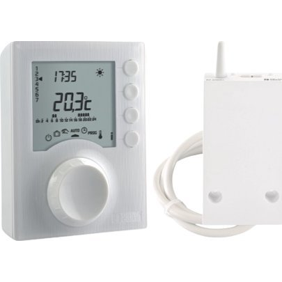 Termostato De Ambiente Delta Dore Tybox 137+ Para Calefacción Centralizada.