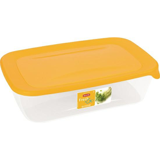 Curver Fresh&Go ételtároló 1 l sárga (182294)