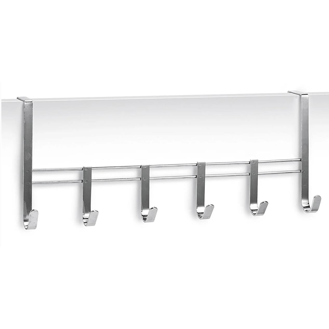 ZELLER 51×8×20,5 cm fogas, 6 kampóval (13897)