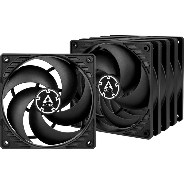ARCTIC P12 Value Pack Case per computer Ventilatore 12 cm Nero