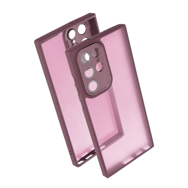 Gigapack Samsung Galaxy S25 Ultra Szilikon Kamera Védő Telefon Tok - Lila (GP-165112)