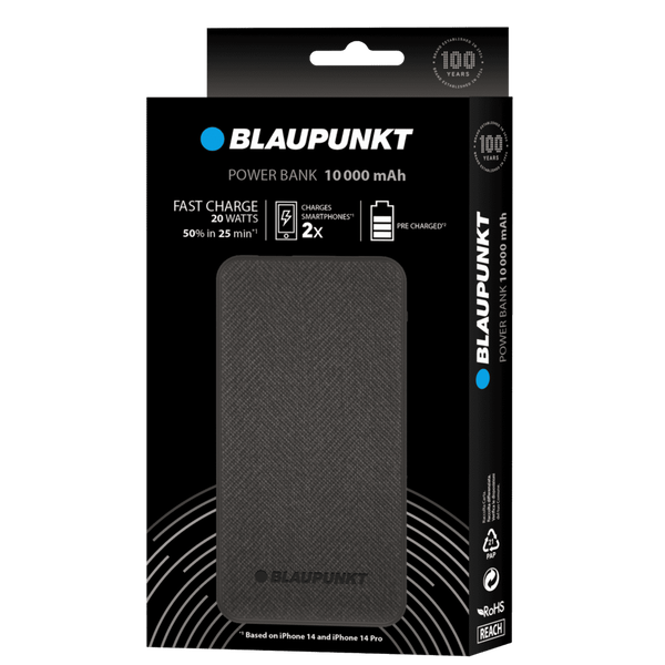 Blaupunkt BL-110PB/1VH 10000mAh 20W Powerbank Szürke