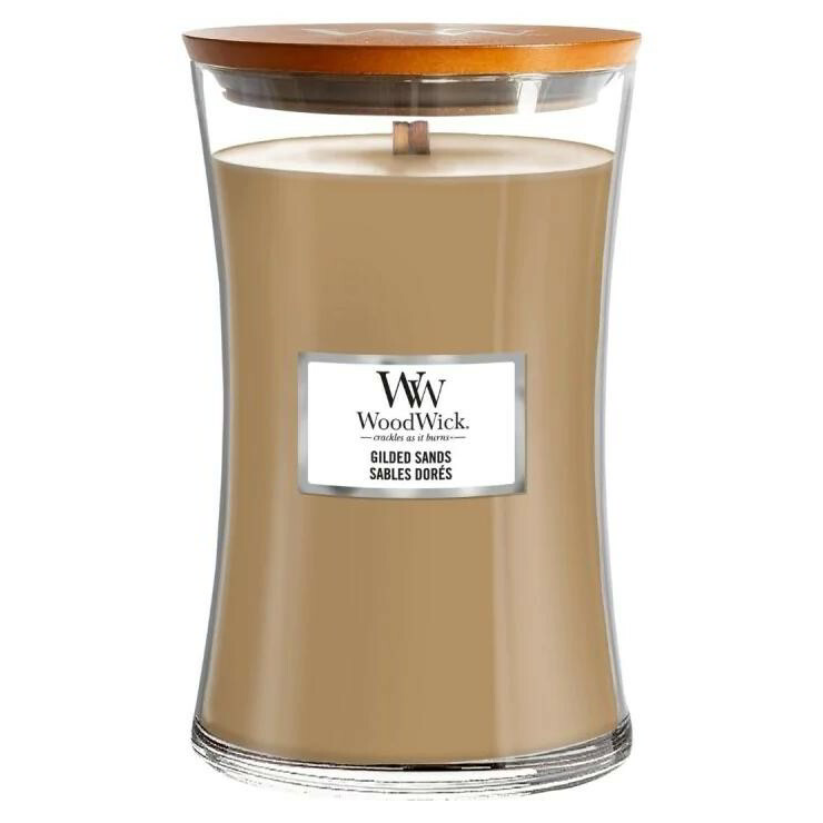WoodWick Gilded Sands - Sivatagi levegő Illatgyertya 610g - Barna (1759811E)