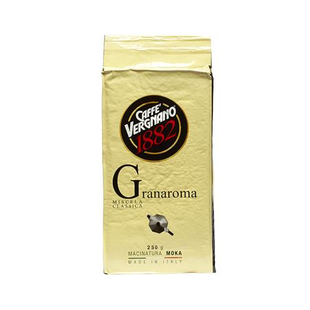 CAFFÉ VERGNANO Granaroma kávé pörkölt őrölt 250 g