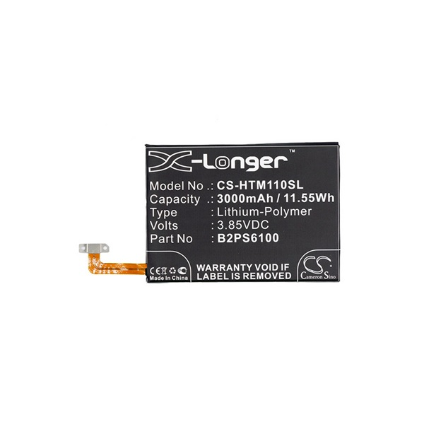 Cameron Sino Li-Polymer akku (3.85V/3000mAh, HTC 35H00256-00 kompatibilis) FEKETE (CS-HTM110SL)
