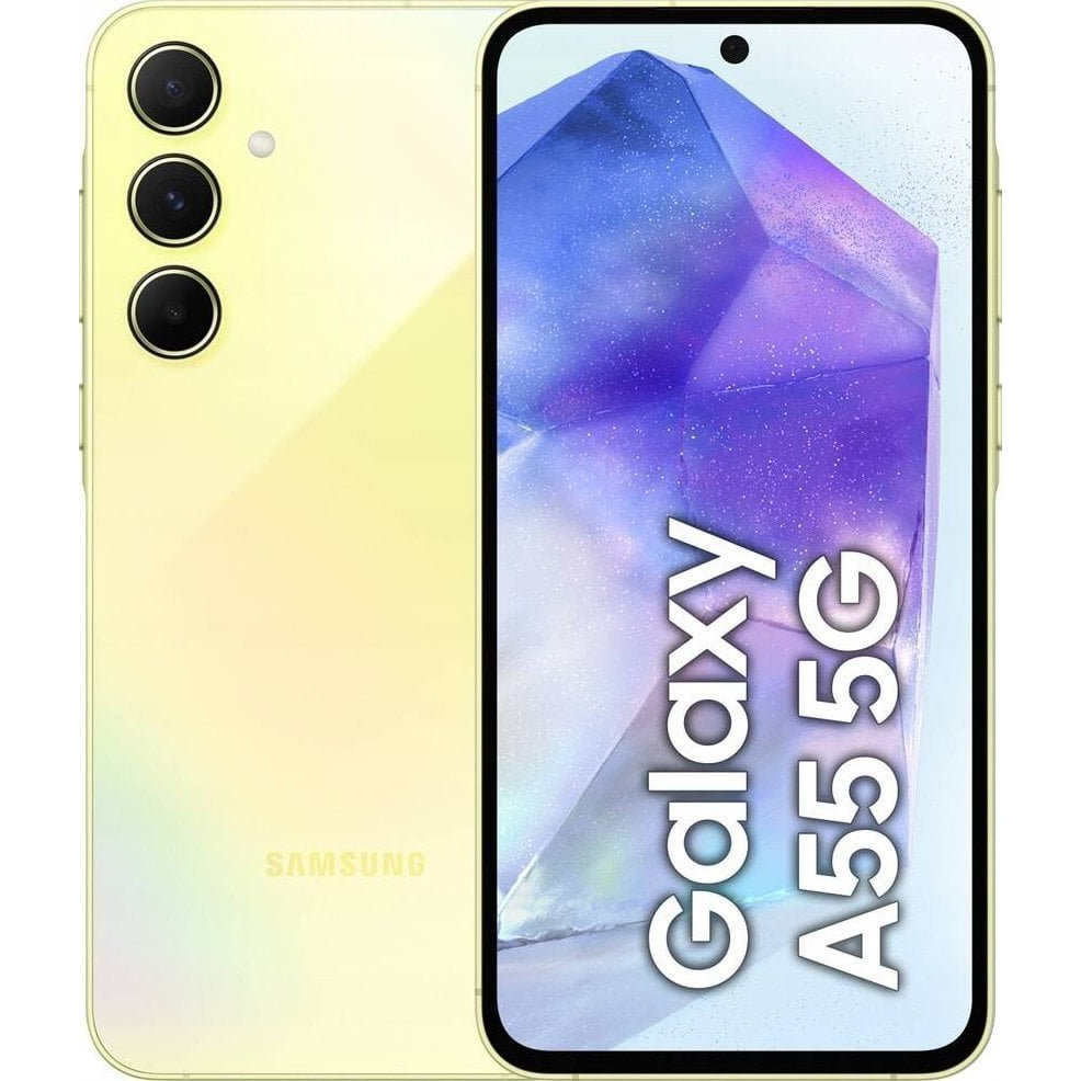 Samsung Galaxy A55 (A556) 5G 8/128GB Lemon (SM-A556BZYAEUE)
