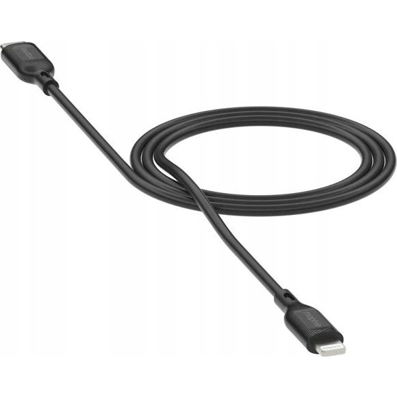 mophie essentials Lightning to USB-C | charging cable 1M Fekete (MPH72)