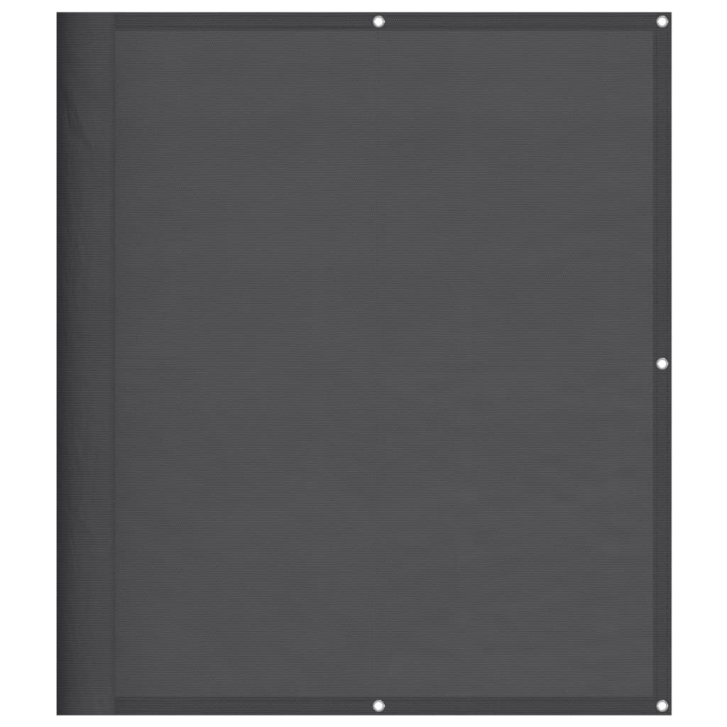 antracitszürke 100% oxford poliészter erkélyparaván 120x1000 cm (4000062)