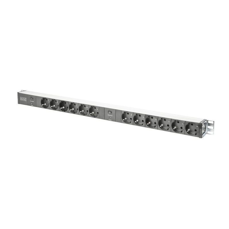 Digitus hálózati elosztó 1U 19