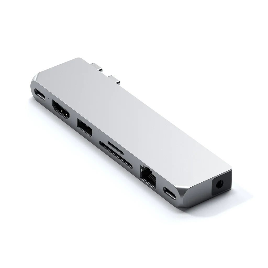 Satechi Hub Pro Max | Strieborná (ST-UCPHMXS)