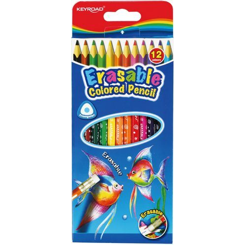 KEYROAD háromszög gumírozott 12 színű (30641784)