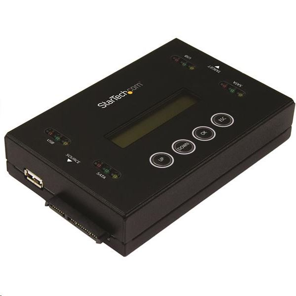 StarTech.com SU2DUPERA11 kopienhed til digital medie HDD duplikator Sort 2 Kopier