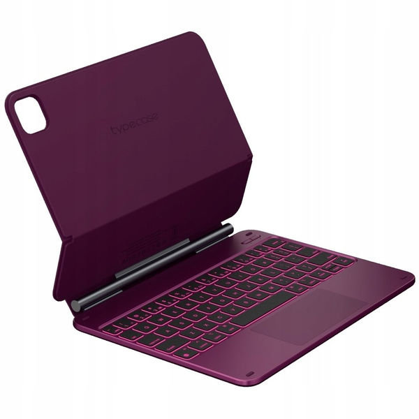 Typecase Edge Keyboard Case for iPad Pro 11" (2024/2025) - Raspberry