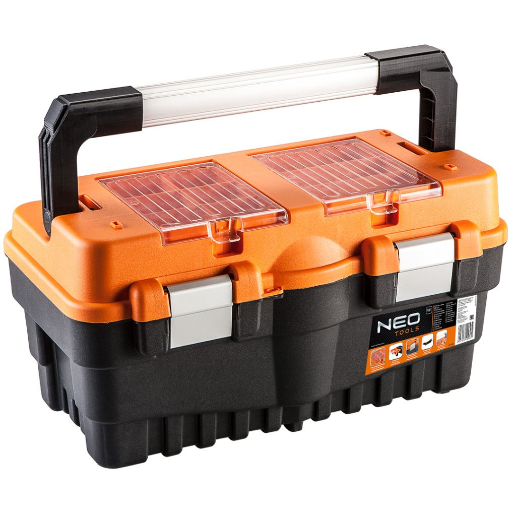 NEO Tools szerszámosláda 46,2 x 25,2 x 24,2cm (84-102) (84-102)