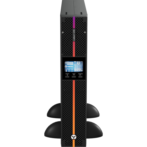 Vertiv Liebert GXE3-1000IRT2UXL sistema de alimentación ininterrumpida (UPS) Doble conversión (en línea) 1 kVA 8 salidas AC