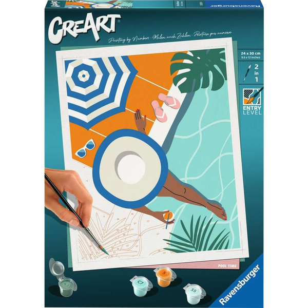Ravensburger CreArt - Medenceidő festő készlet
