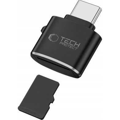 Adaptér redukce čtečka karet Micro SD/TF Tech-Protect USB Typ-C