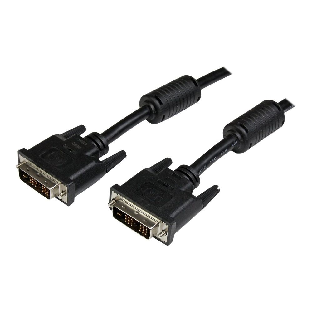 StarTech.com 3m DVI-D M/M DVI kábel Fekete (DVIDSMM3M)