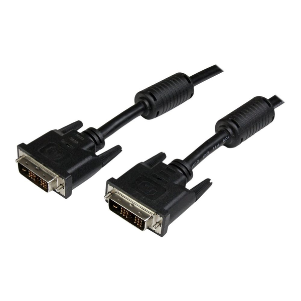 StarTech.com 3m DVI-D M/M DVI kabel Sort