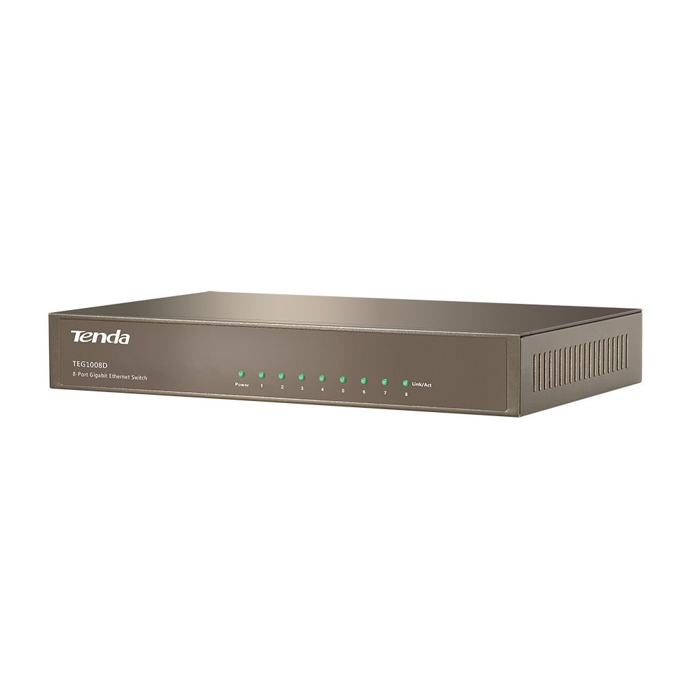 Prepínač Tenda TEG1008D 8 x 10/100/1000 Mbps (TEG1008D)
