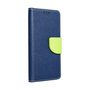 Fancy Samsung Galaxy A55 5G fliptok kék-lime színű (92666)