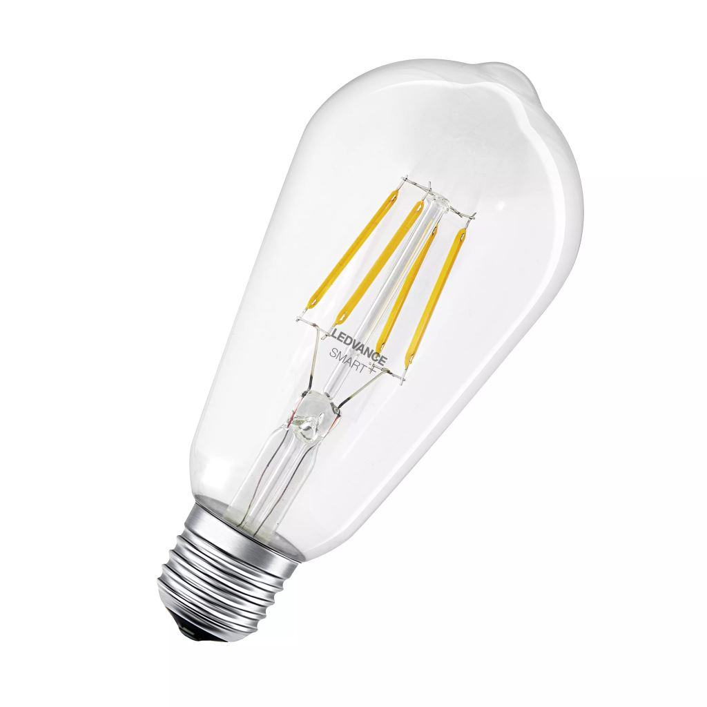 Ledvance Smart+ BT LED okos fényforrás edison filament 6W 2700K E27 (4058075208575) (ledv4058075208575)