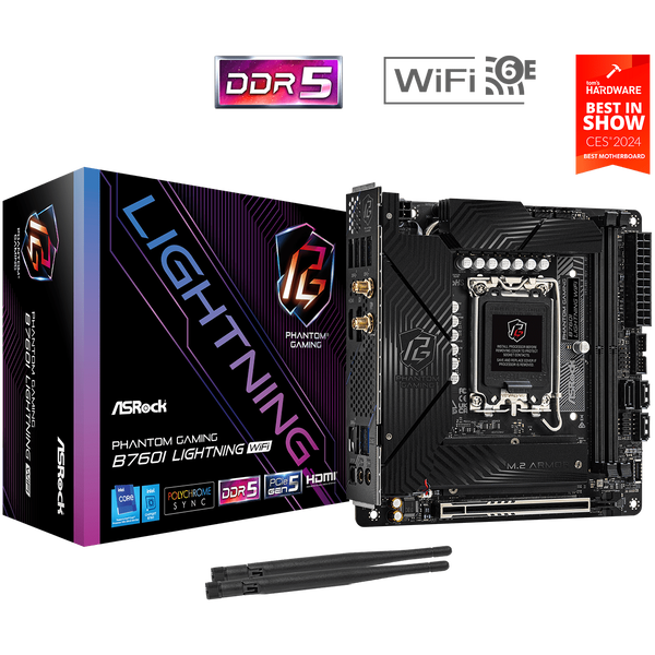 ASRock B760I Lightning WiFi Alaplap