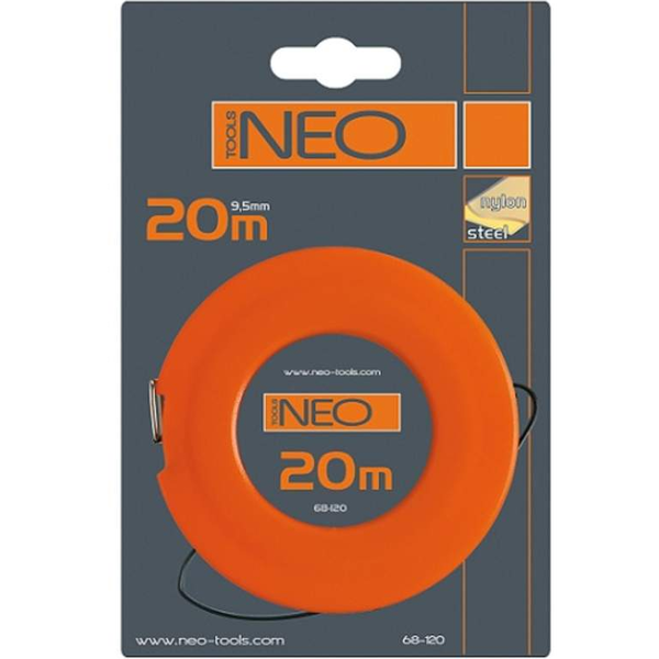 Neo Tools Acél Mérőszalag 20 m x 9.5 mm