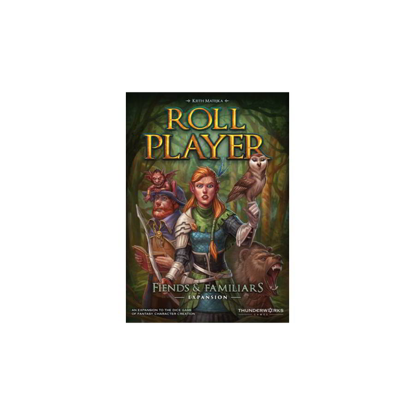 Thunderworks Games Roll Player: Fiends & Familiars допълнение за 1-4 играчи