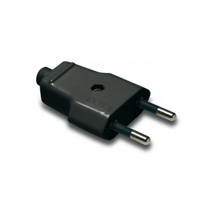 Famatel 1001-N Földeletlen dugvilla - Fekete (1001-N)