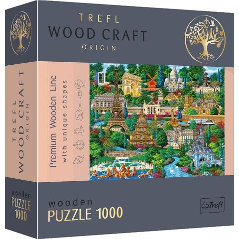 Trefl 20150 puzzle Obrysové puzzle 1000 kusů Krajina