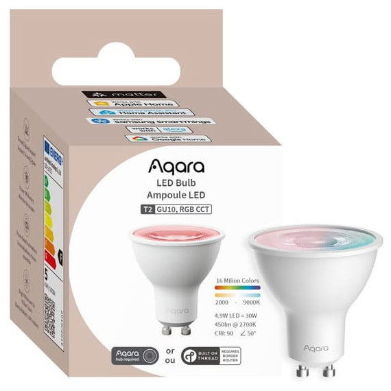 AQARA LED Bulb T2 GU10, RGB CCT (LB-L03D) (LB-L03D)