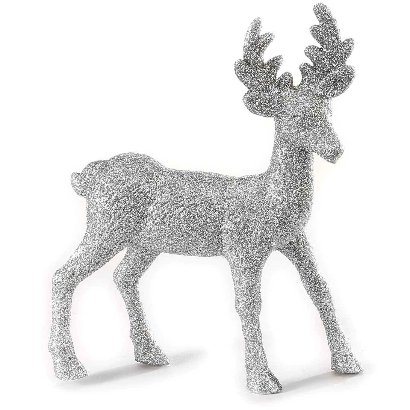 LAALU ezüst szarvas 21 x 16 cm (LAU-1872)