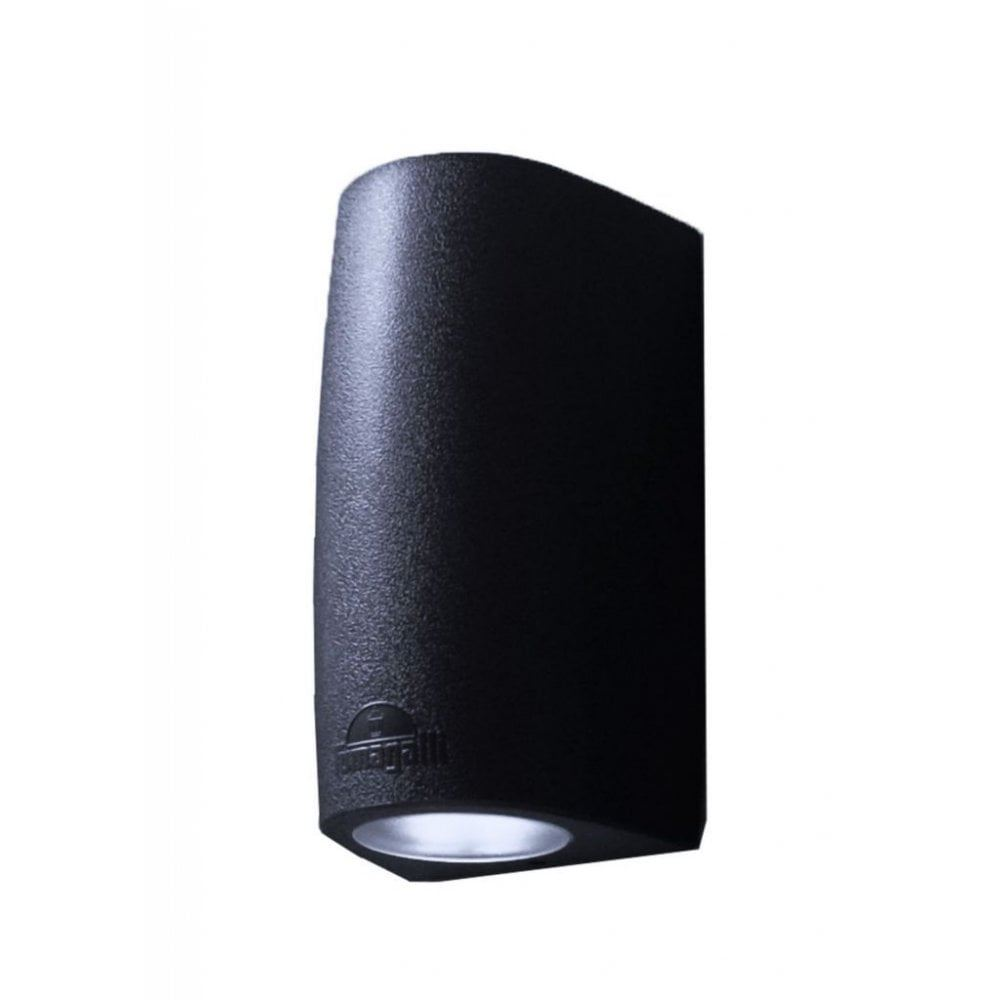 Fumagalli MARTA 90 2L LED kültéri falilámpa 7W GU10 fekete (2A4.000.000.AXU2K) (2A4.000.000.AXU2K)