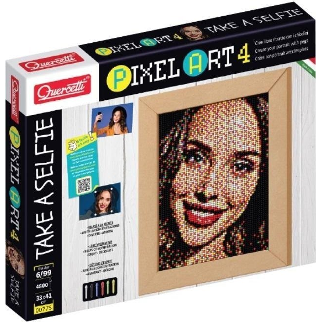 Quercetti Pixel Art Készíts Selfie-T Pötyi Szett (040-0775)