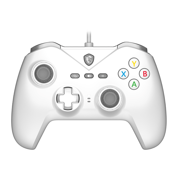 MSI FORCE GC200 WHITE periferica di gioco Bianco USB Gamepad Analogico/Digitale Android, PC