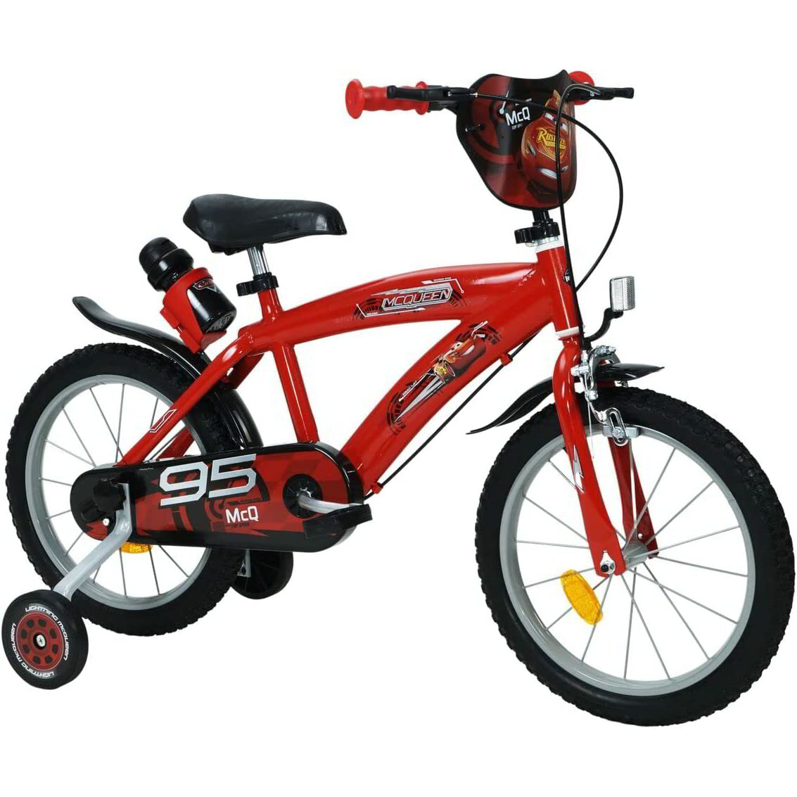 Huffy Disney Cars kerékpár - Piros (14-es méret) (24481W)