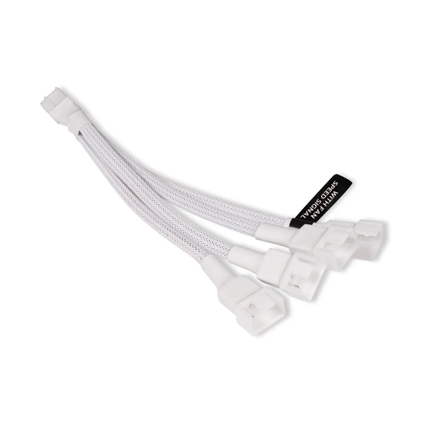 Alphacool 18728 4-Pin - 4x 4-Pin Y-Splitter (Fehér) - 15cm