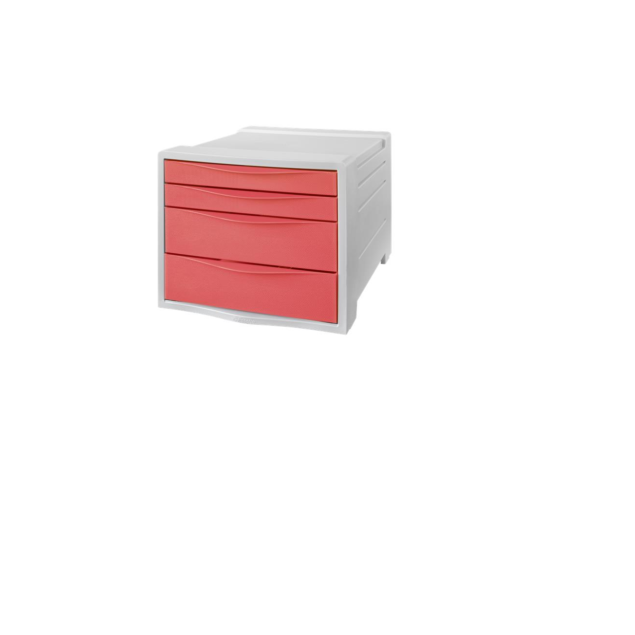 Esselte Colour'Breeze A4 4 fiókos Irattároló - Piros (628457)