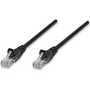 Intellinet 318143 hálózati kábel Fekete 0,5 M Cat5e U/UTP (UTP)