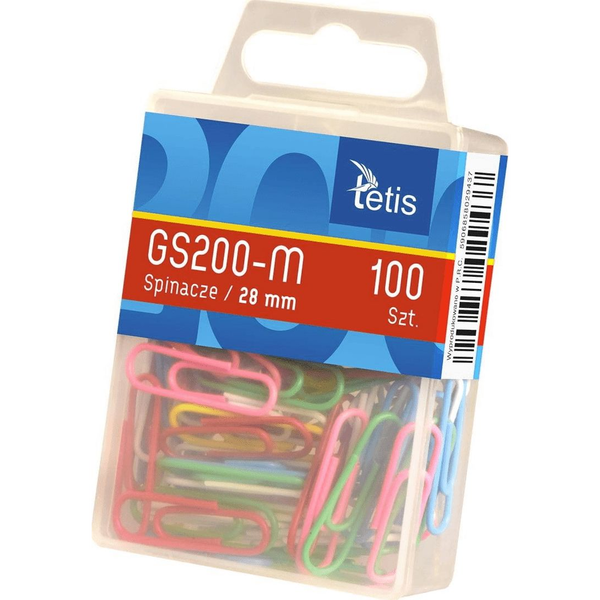  Tetis Spinacze okrągłe kolor 28mm 100szt A12 TETIS