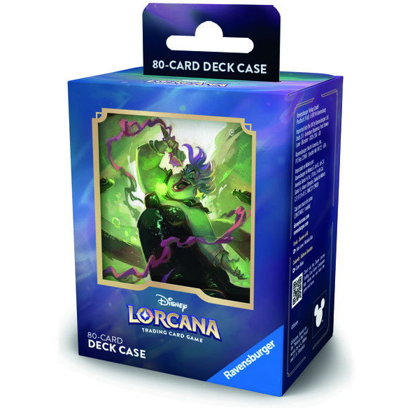 Ravensburger Disney Lorcana Deck Box Ursula 80 kártyához (4050368985354)