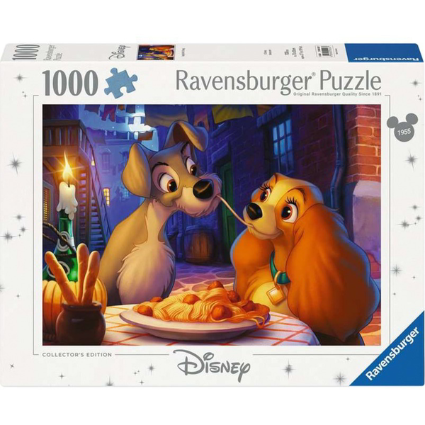 Ravensburger Disney Collector"s Edition - Susi és Tekergő puzzle 1000 darabos