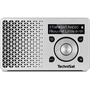 Радио TechniSat Digitradio 1, 1W, DAB+, miniUSB, OLED екран, преносимо, сребристо