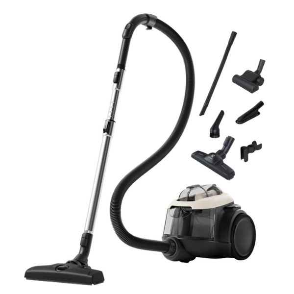 Electrolux EL61H4SW Hygienic 600 porzsák nélküli porszívó 700W fehér