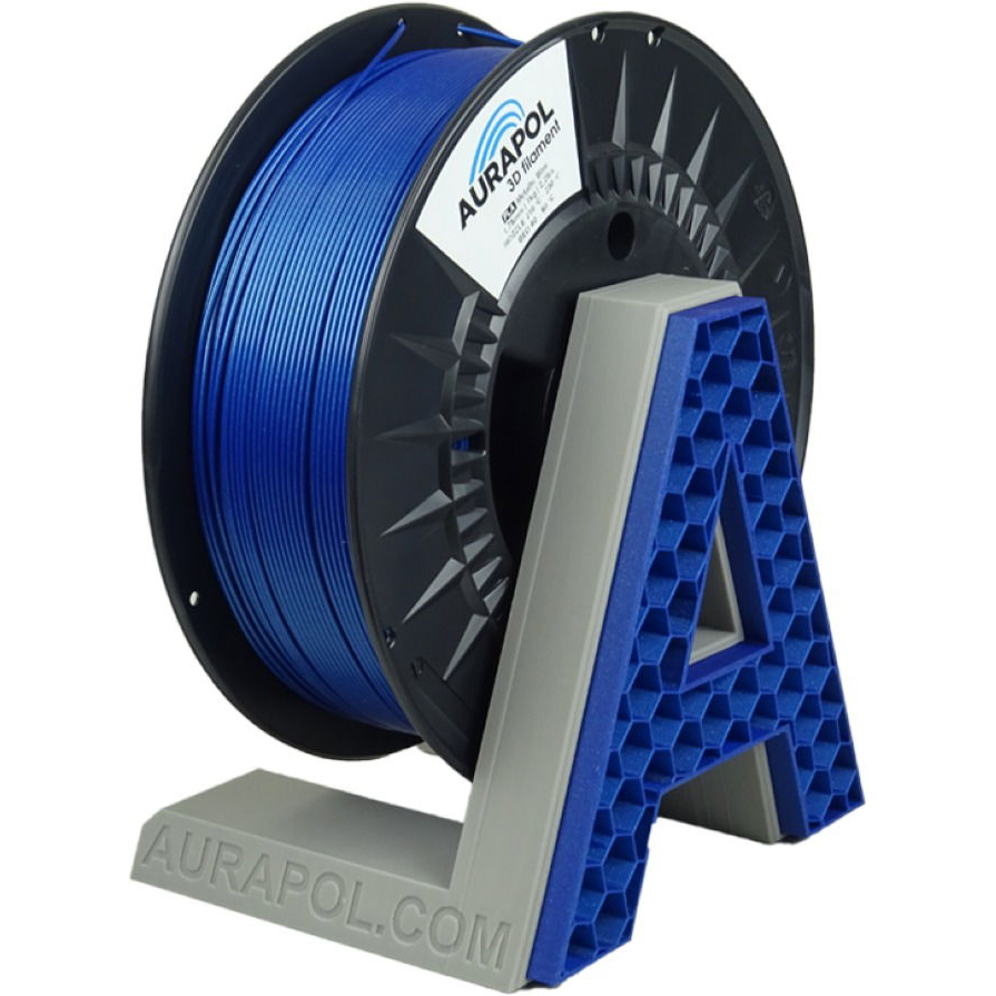 AURAPOL PLA 1,75 mm 1 kg, metáltürkiz (PLA606953)